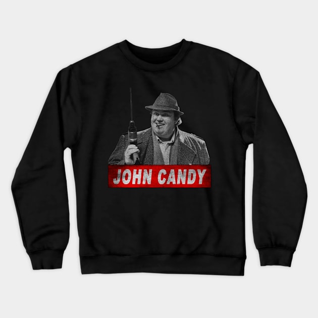 John Candy Crewneck Sweatshirt by Milda Gobhi